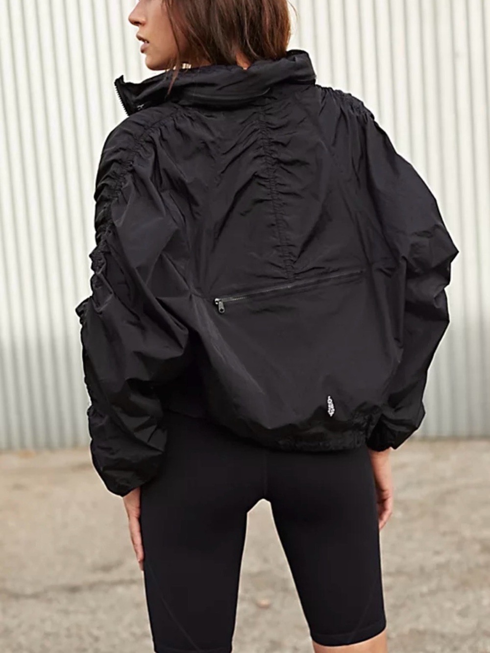 FP Movement Rouched Packable Jacket Medium - Picture 2 of 3